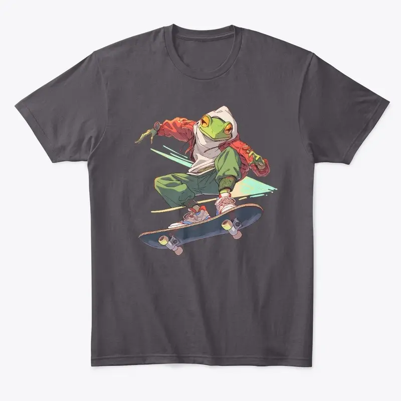 Skateboard Frog