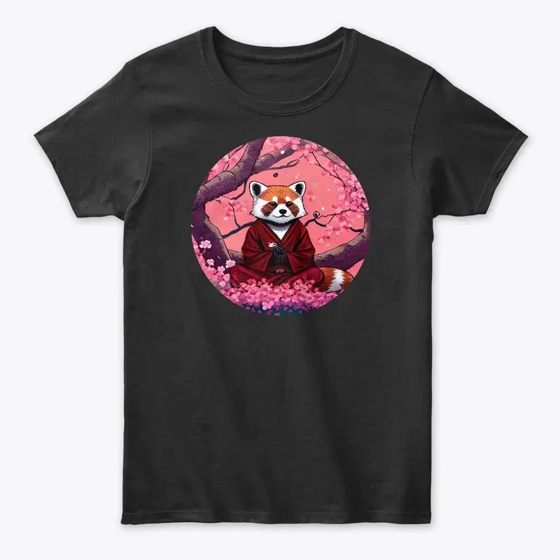 Meditating Red Panda