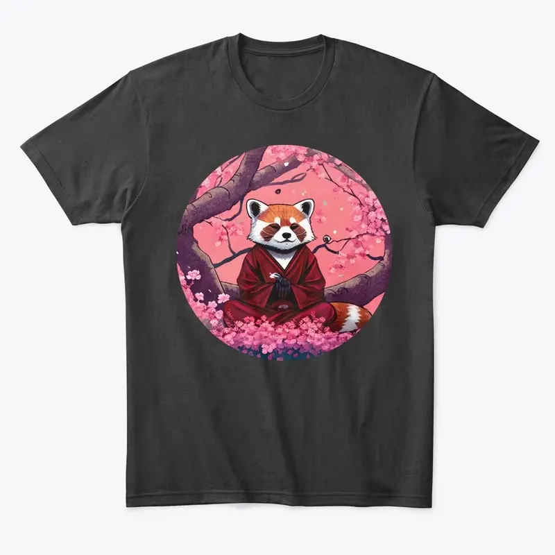 Meditating Red Panda